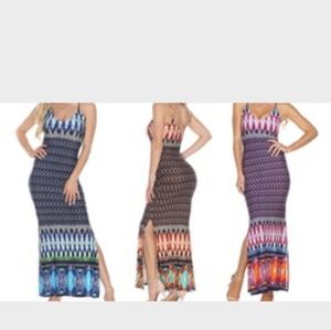 NWT Gorgeous White Mark Summer Maxi Dress Sz S